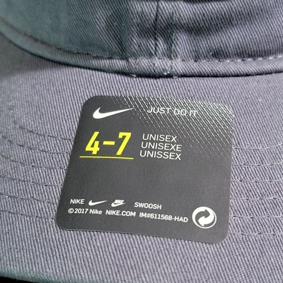 Nike Dunk Low Panda Staple Pigeon Dad Hat Cap Grey Black White Blue Cotton New - Picture 3 of 8